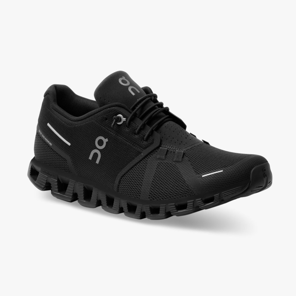 On Cloud 5 Men's Trainers Black | UK-25AO6
