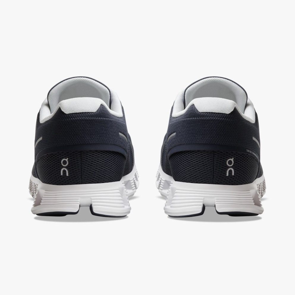 On Cloud 5 Men's Trainers Navy | UK-85OA2