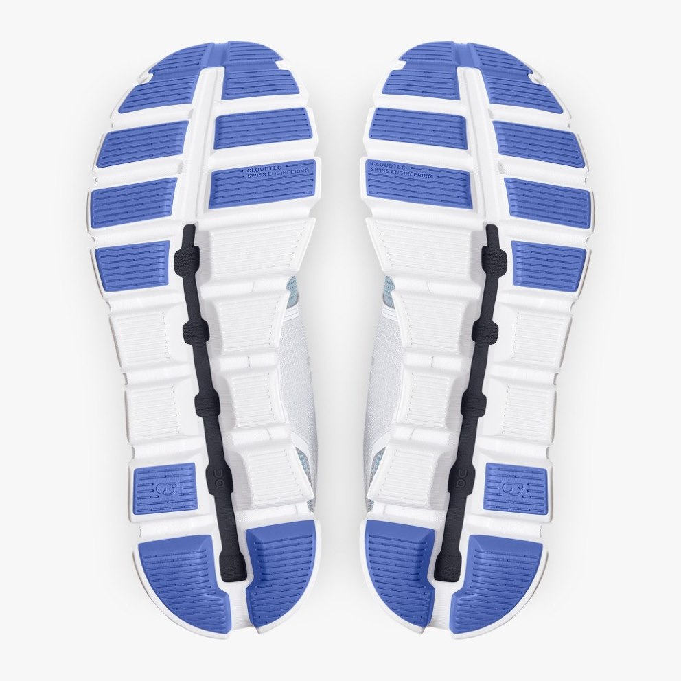 On Cloud 5 Push Women's Trainers Blue / Light Grey | UK-2675M