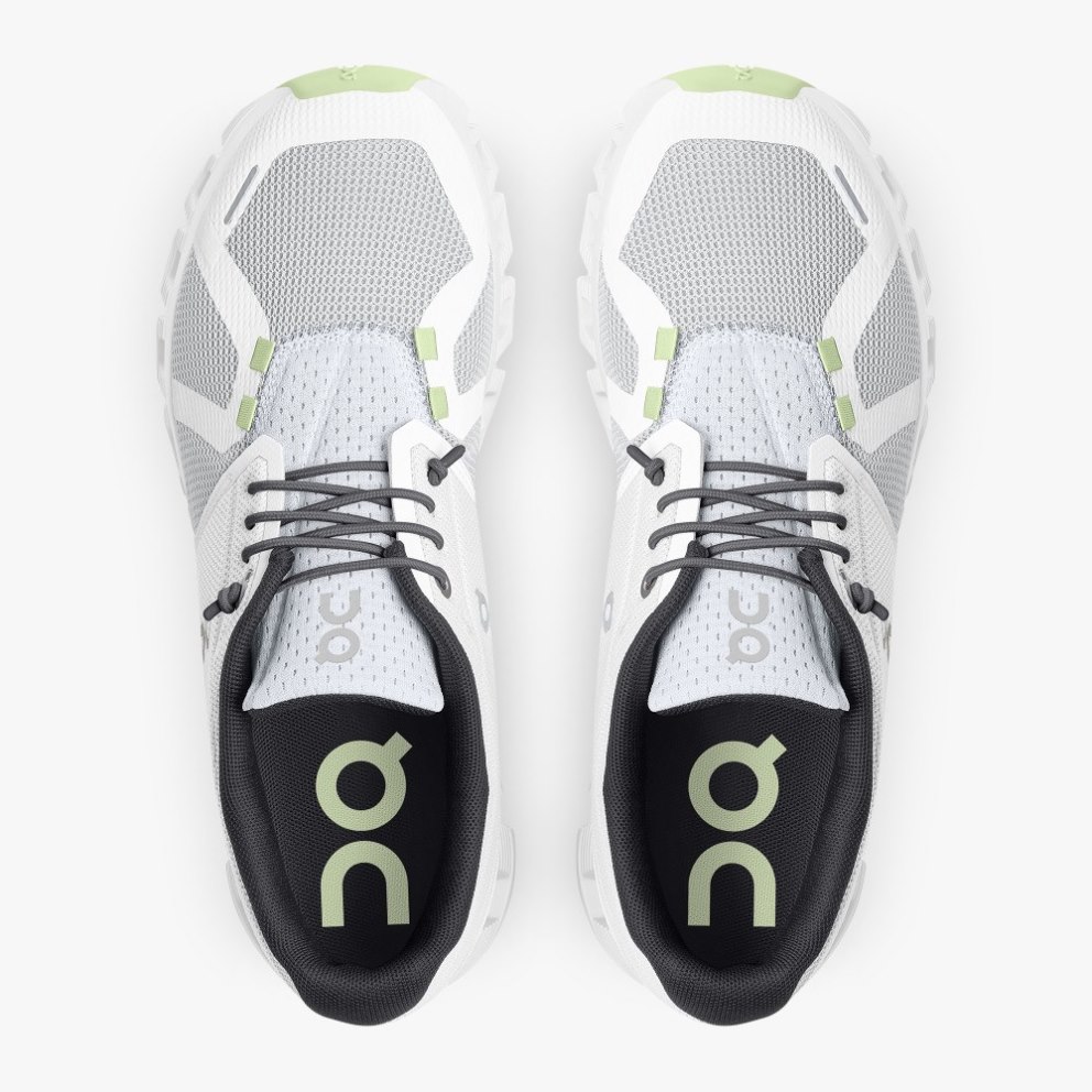 On Cloud 5 Push Women's Trainers White | UK-J62OM