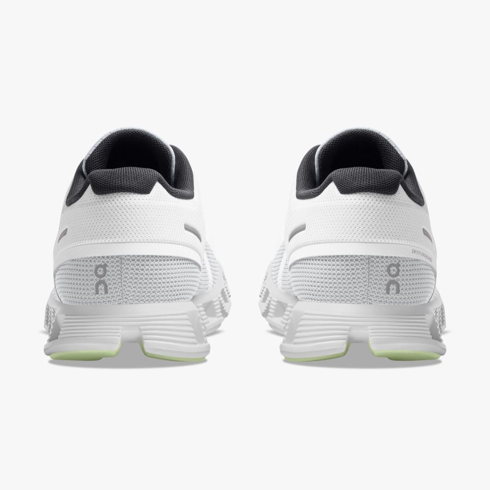On Cloud 5 Push Women's Trainers White | UK-J62OM