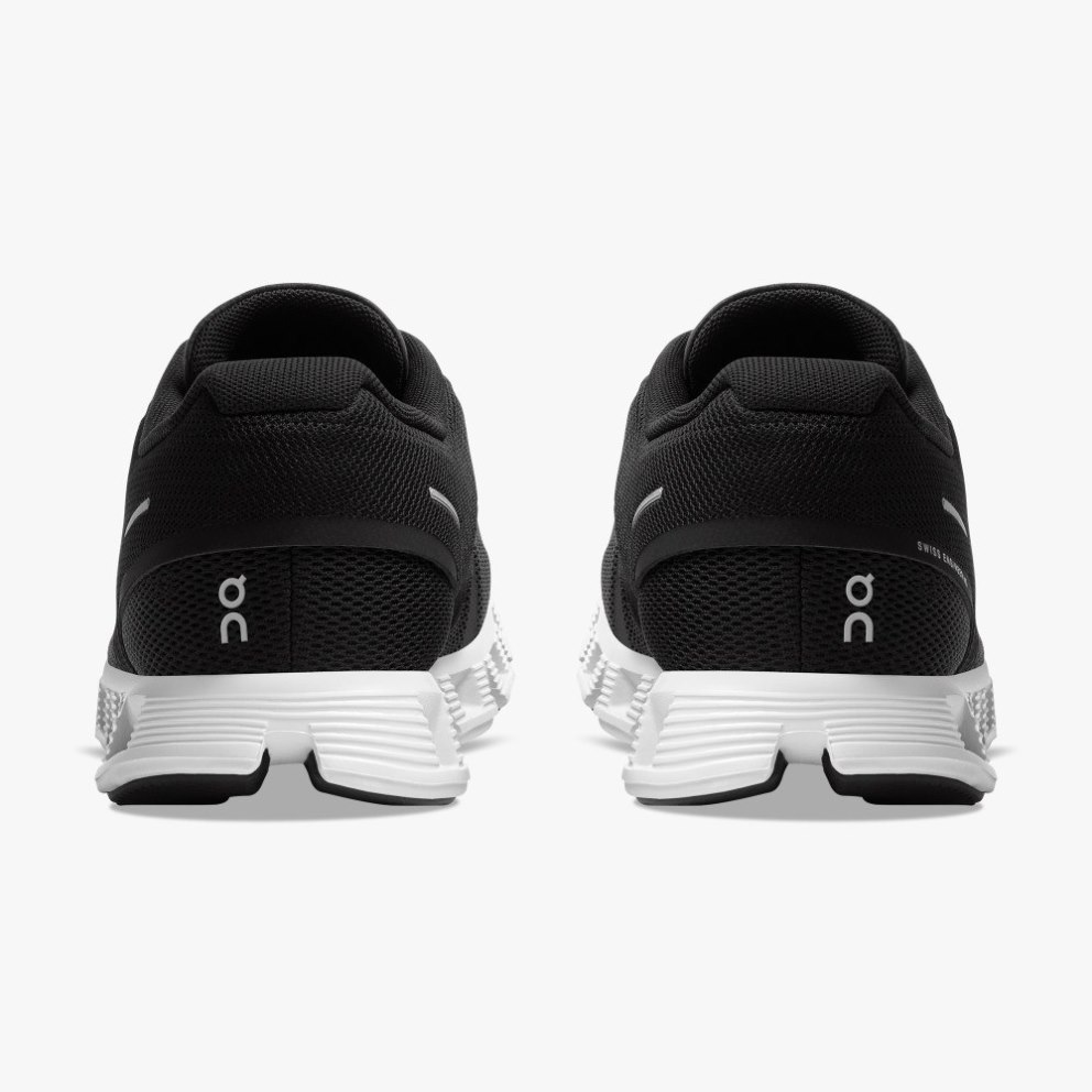 On Cloud 5 Women's Trainers Black | UK-AJ1O8