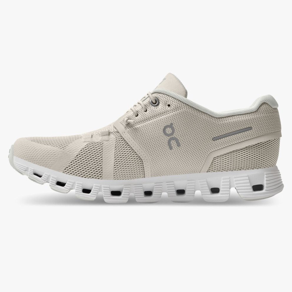 On Cloud 5 Women's Trainers Light Grey | UK-7M62J