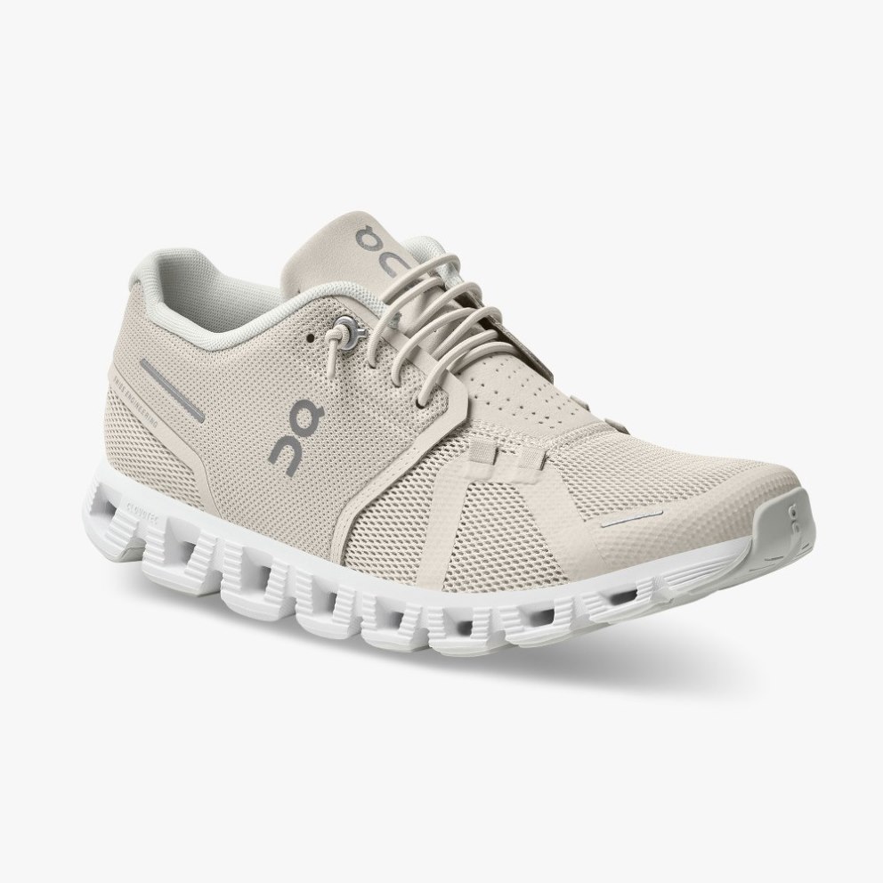 On Cloud 5 Women's Trainers Light Grey | UK-7M62J
