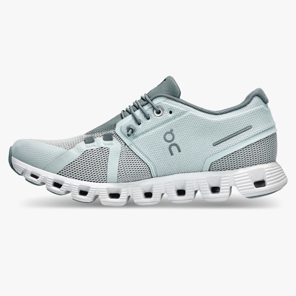 On Cloud 5 Women's Trainers Mint | UK-J8MOA