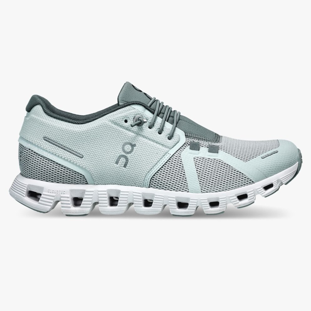 On Cloud 5 Women\'s Trainers Mint | UK-J8MOA
