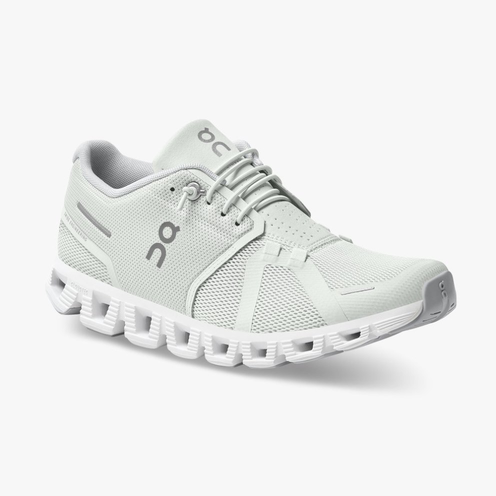 On Cloud 5 Women's Trainers Mint | UK-M7JOA