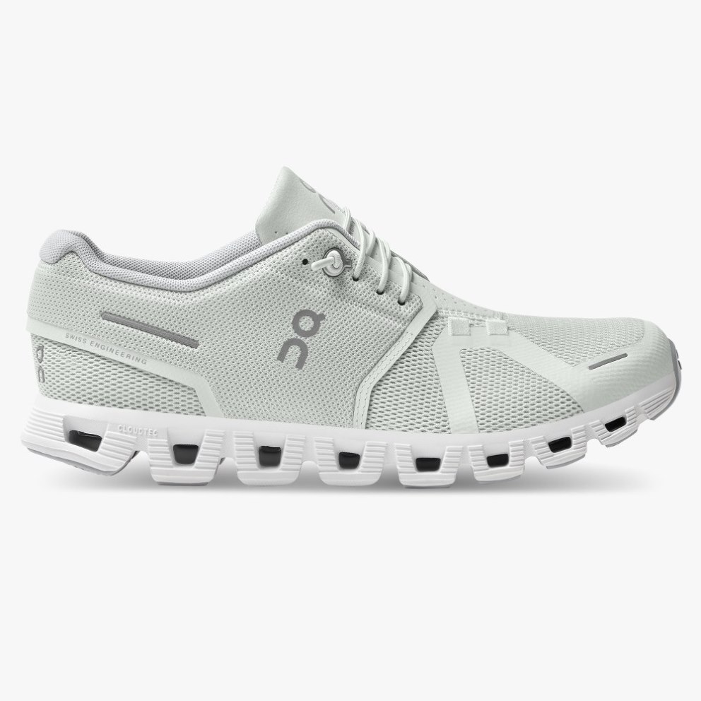 On Cloud 5 Women\'s Trainers Mint | UK-M7JOA