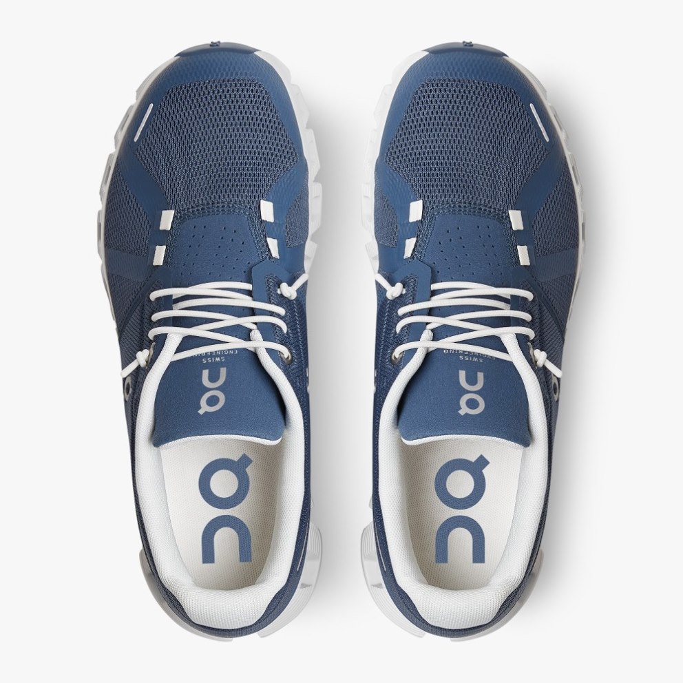On Cloud 5 Women's Trainers Navy | UK-OJ527