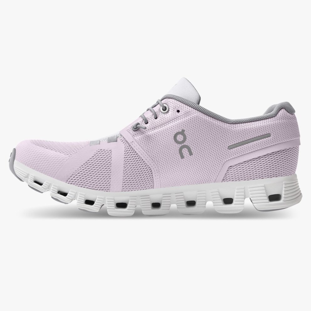 On Cloud 5 Women's Trainers Pink | UK-17OM5