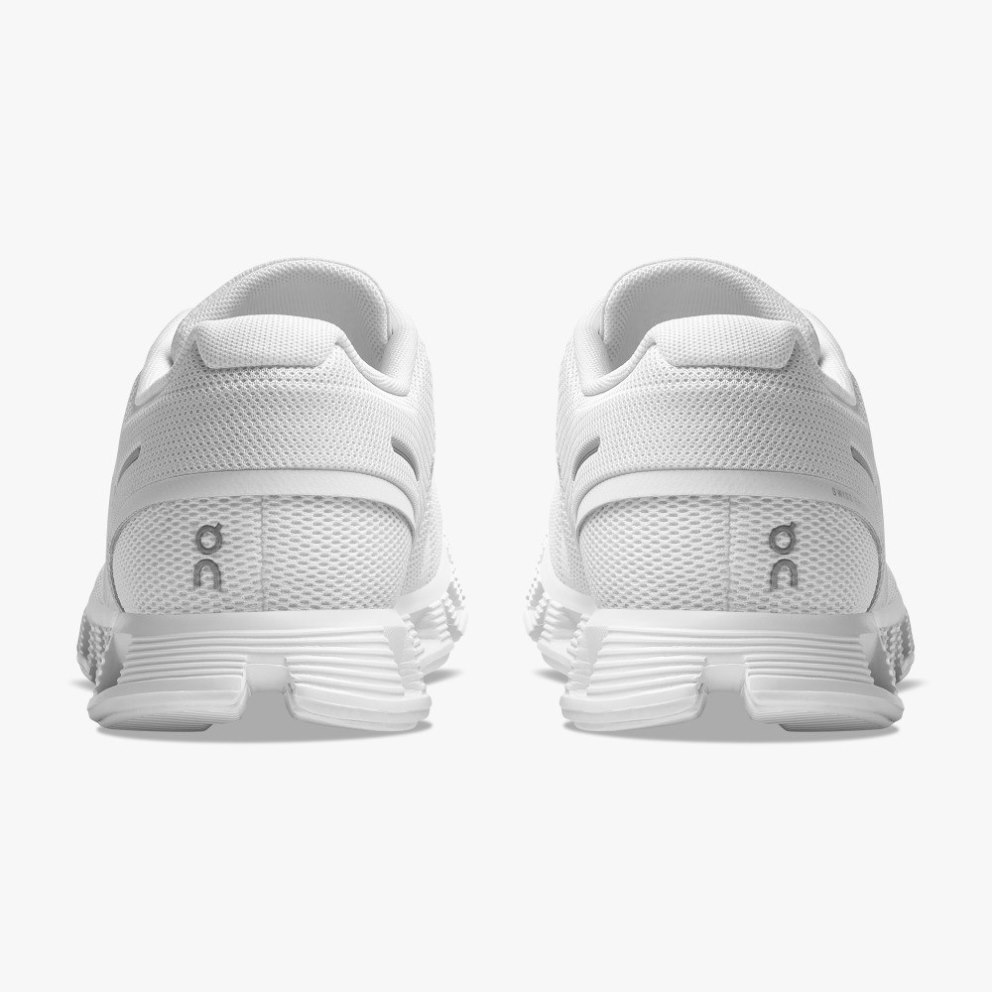 On Cloud 5 Women's Trainers White | UK-MJ52A