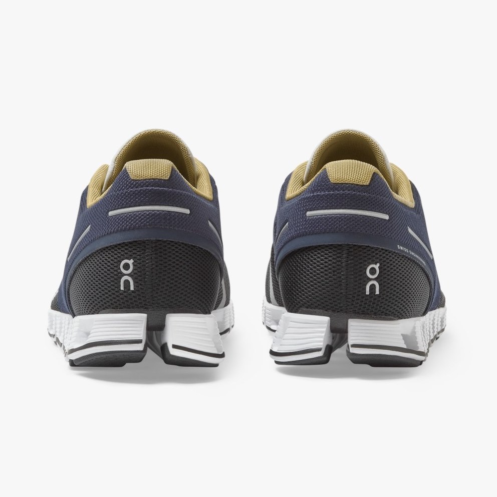 On Cloud 70 | 30 Men's Trainers Navy / Black | UK-O62J7