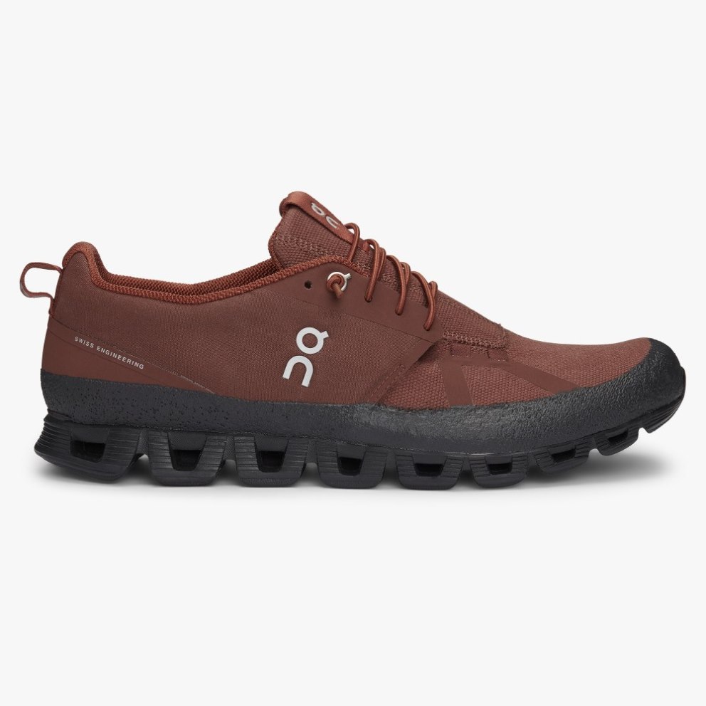 On Cloud Dip Men\'s Trainers Burgundy | UK-OMJ82
