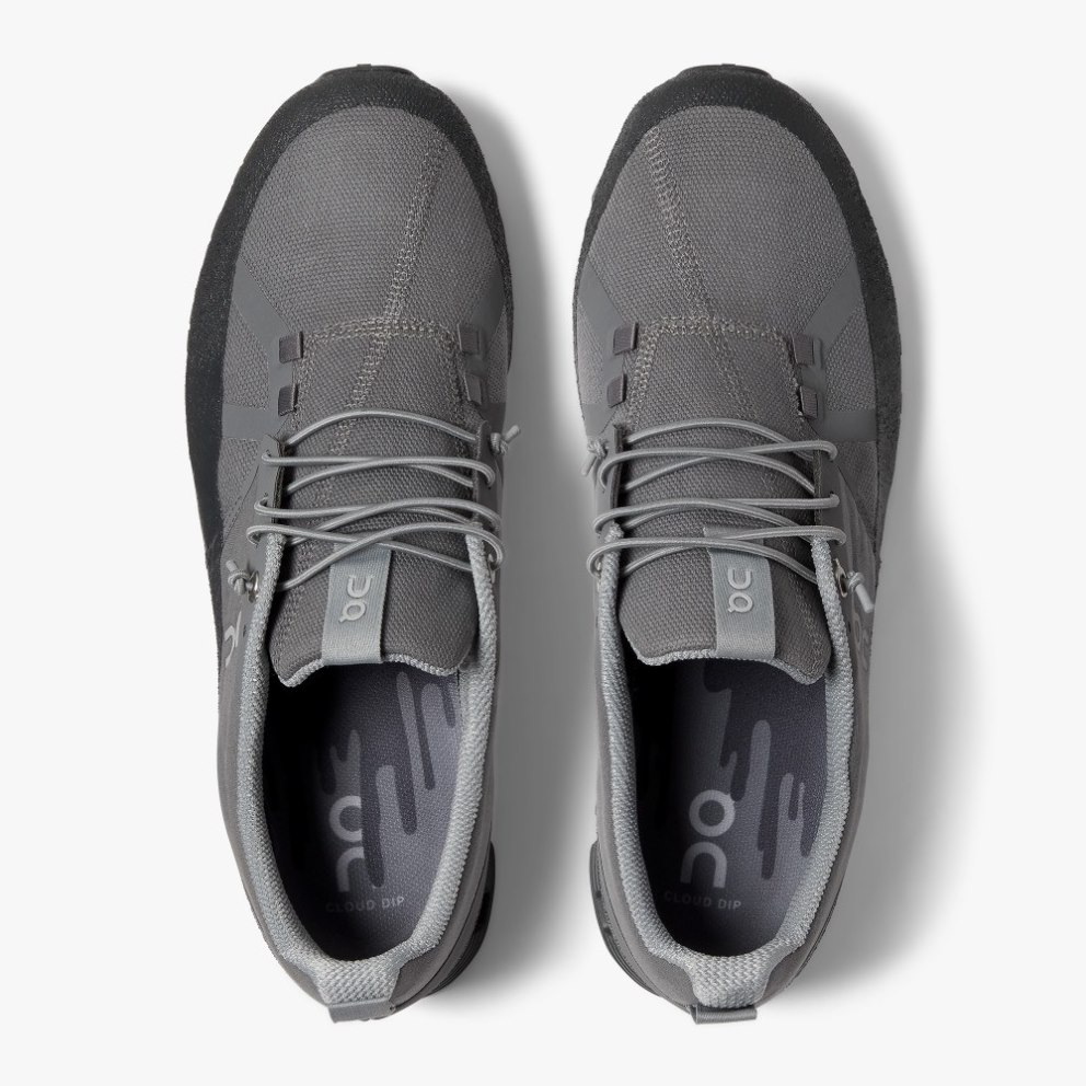 On Cloud Dip Men's Trainers Grey | UK-1O586