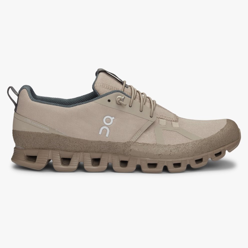 On Cloud Dip Men\'s Trainers Light Brown | UK-M5687