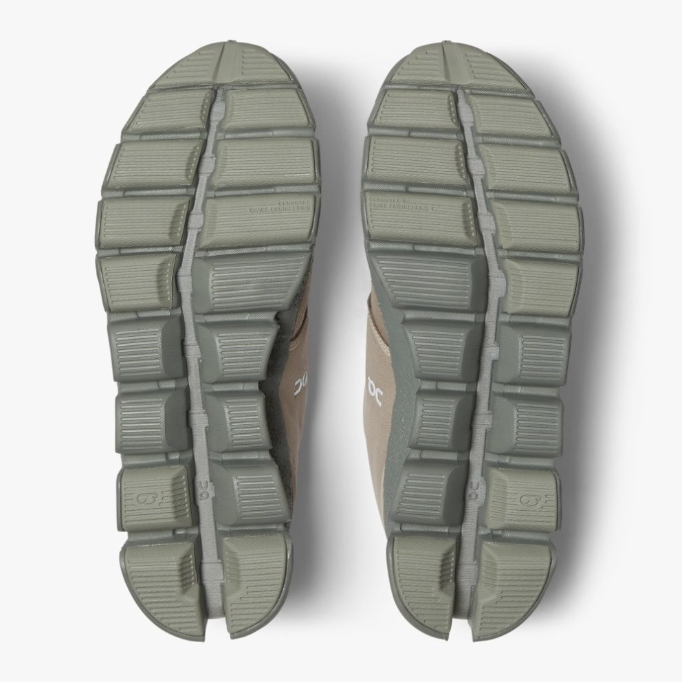 On Cloud Dip Women's Trainers Khaki / Olive | UK-7OJ81