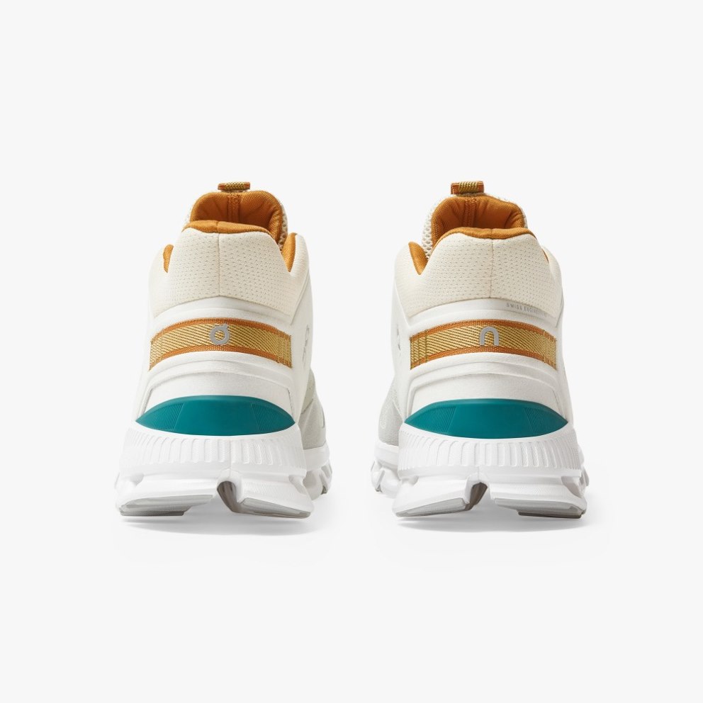 On Cloud Hi Edge Men's Trainers Cream | UK-OM561