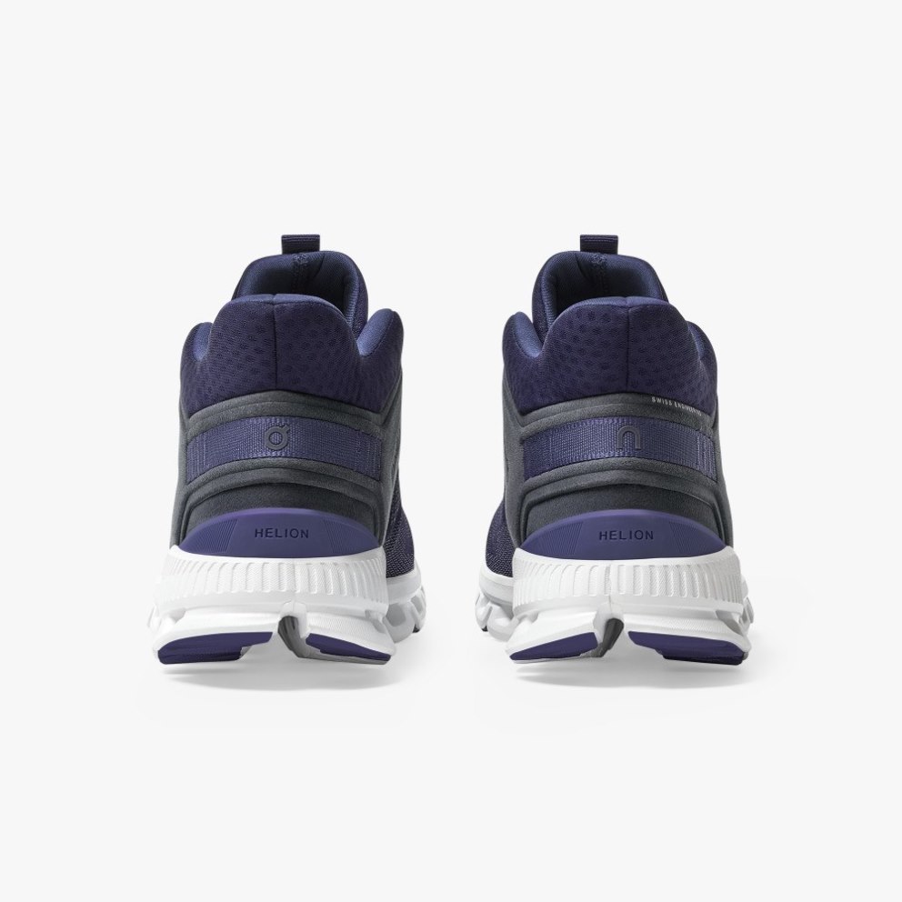 On Cloud Hi Edge Men's Trainers Navy | UK-OMA17