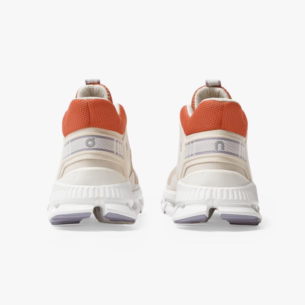 On Cloud Hi Edge Women's Trainers Khaki | UK-6MA12