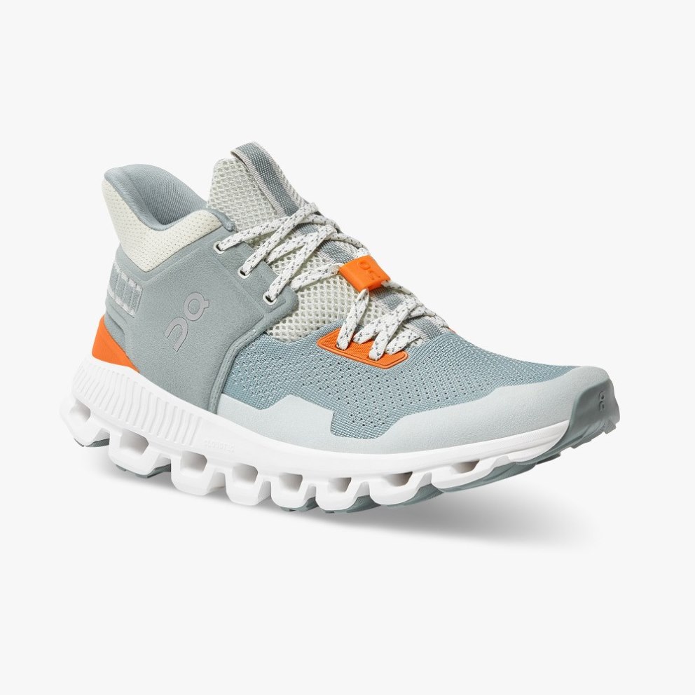 On Cloud Hi Edge Women's Trainers Mint | UK-M8726