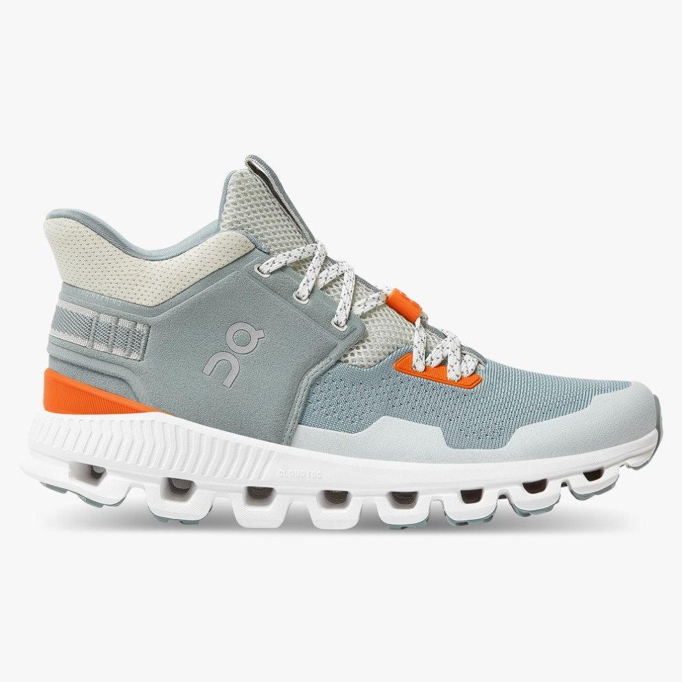 On Cloud Hi Edge Women\'s Trainers Mint | UK-M8726