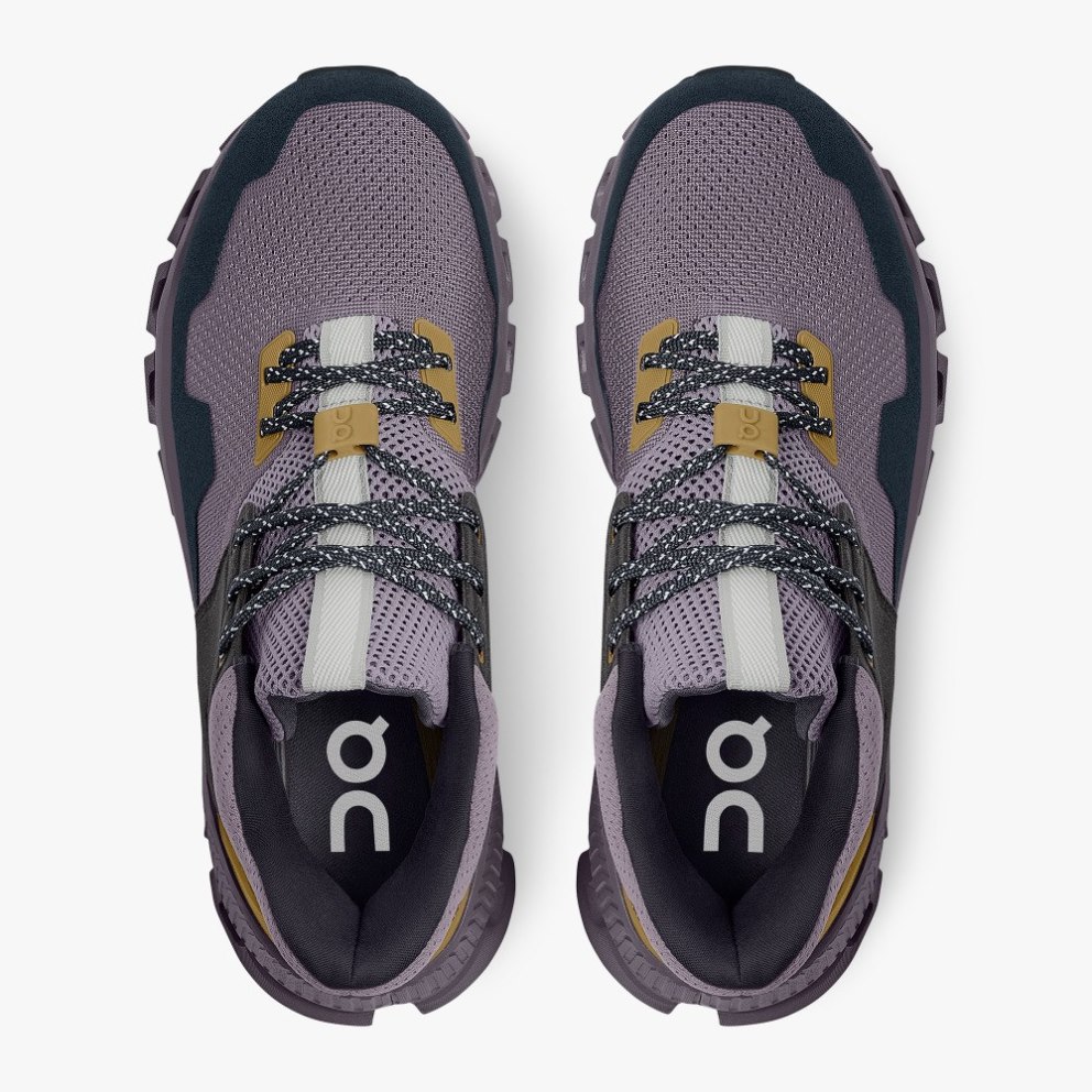 On Cloud Hi Edge Women's Trainers Purple | UK-O21MJ