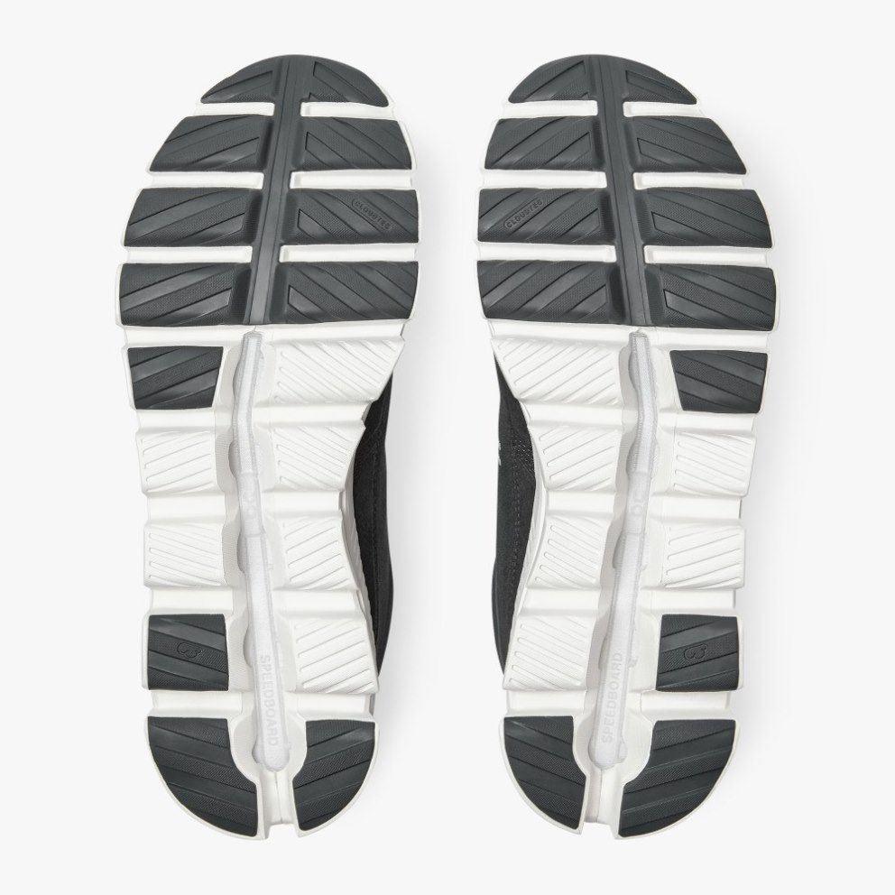 On Cloud Hi Men's Trainers Black | UK-8M26A