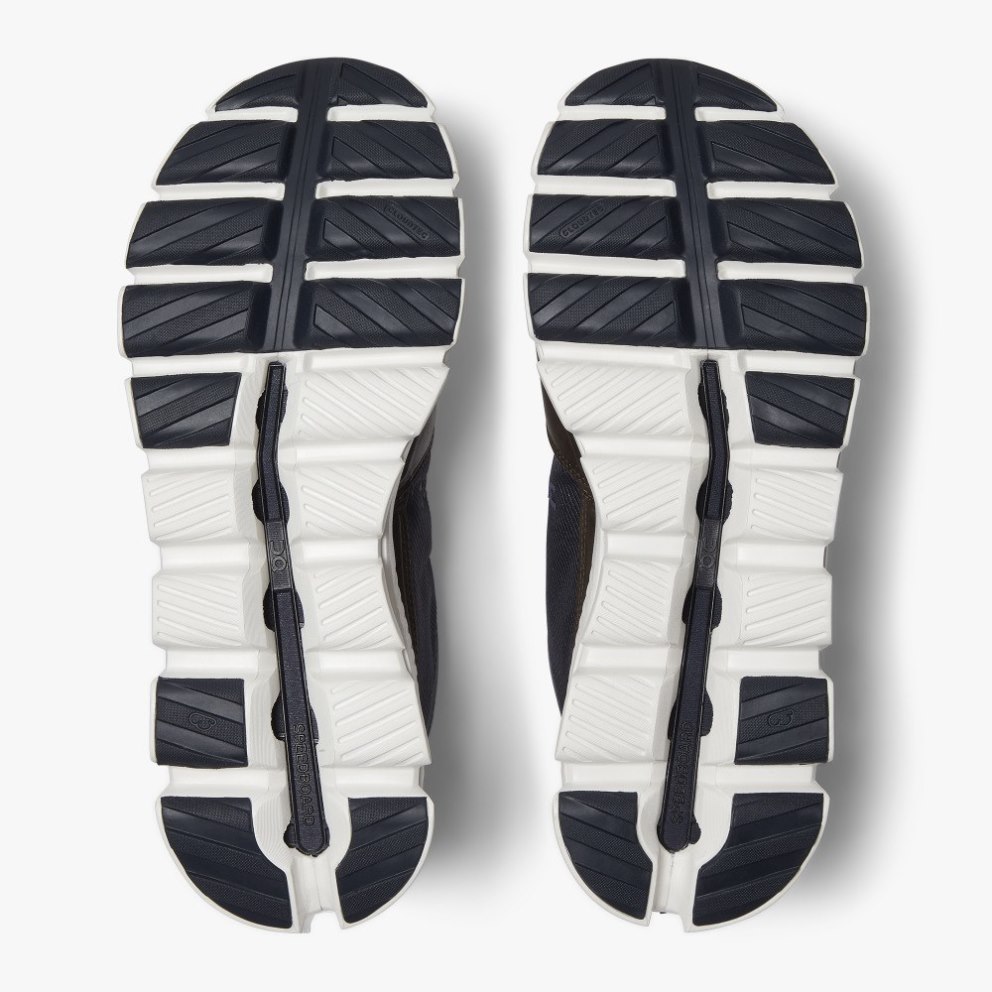 On Cloud Hi Men's Trainers Chocolate / Navy | UK-MA268