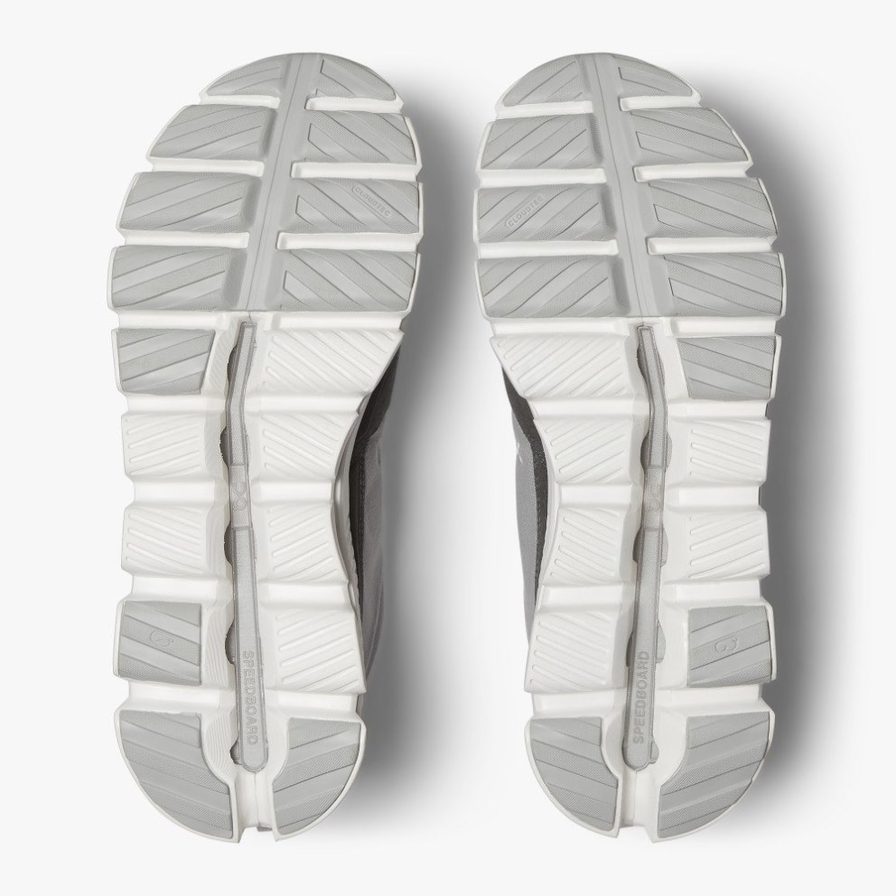 On Cloud Hi Men's Trainers Grey | UK-176AM