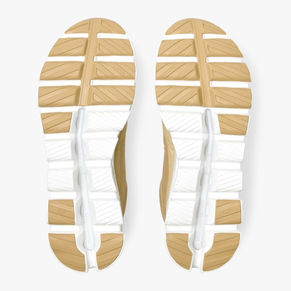 On Cloud Hi Men's Trainers Khaki | UK-J125O
