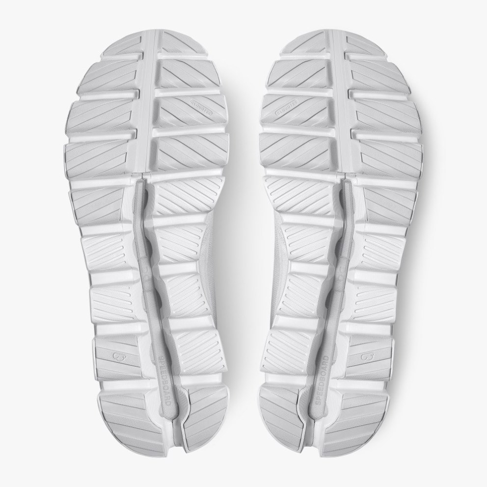 On Cloud Hi Men's Trainers Light Grey | UK-A8617