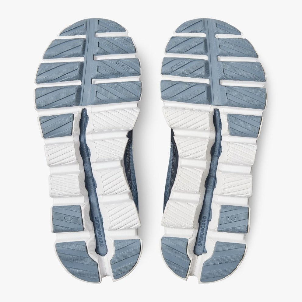 On Cloud Hi Waterproof Women's Trainers Navy | UK-26817