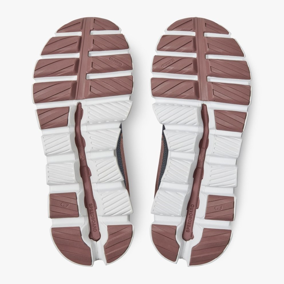 On Cloud Hi Waterproof Women's Trainers Brown / Black | UK-62857