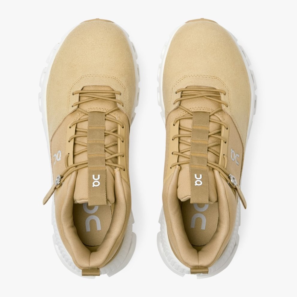 On Cloud Hi Women's Trainers Khaki | UK-251J8