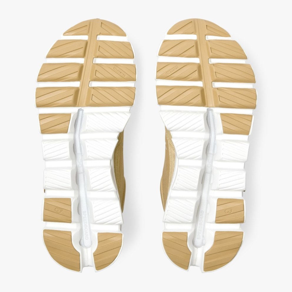 On Cloud Hi Women's Trainers Khaki | UK-251J8
