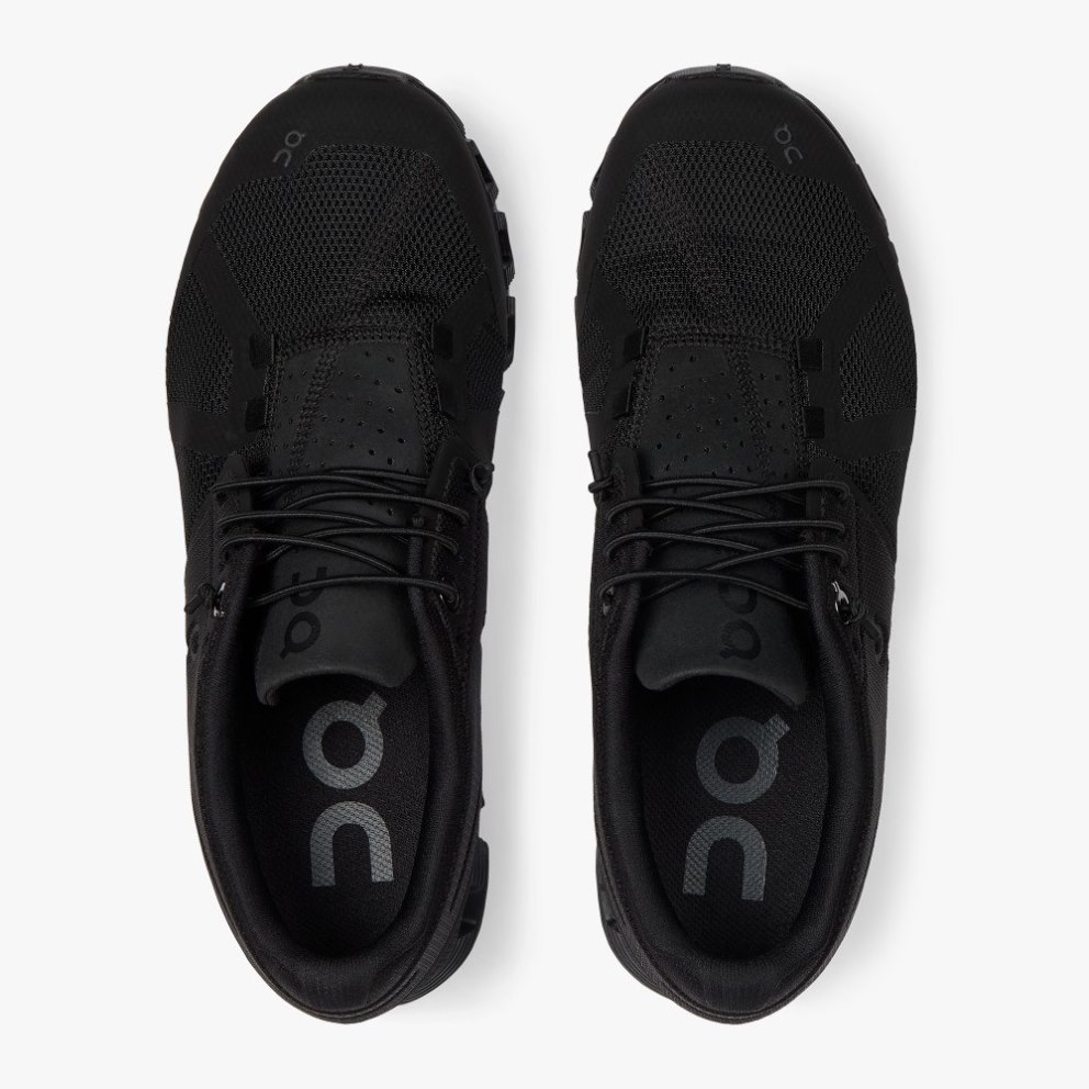 On Cloud Men's Trainers Black | UK-28A5M
