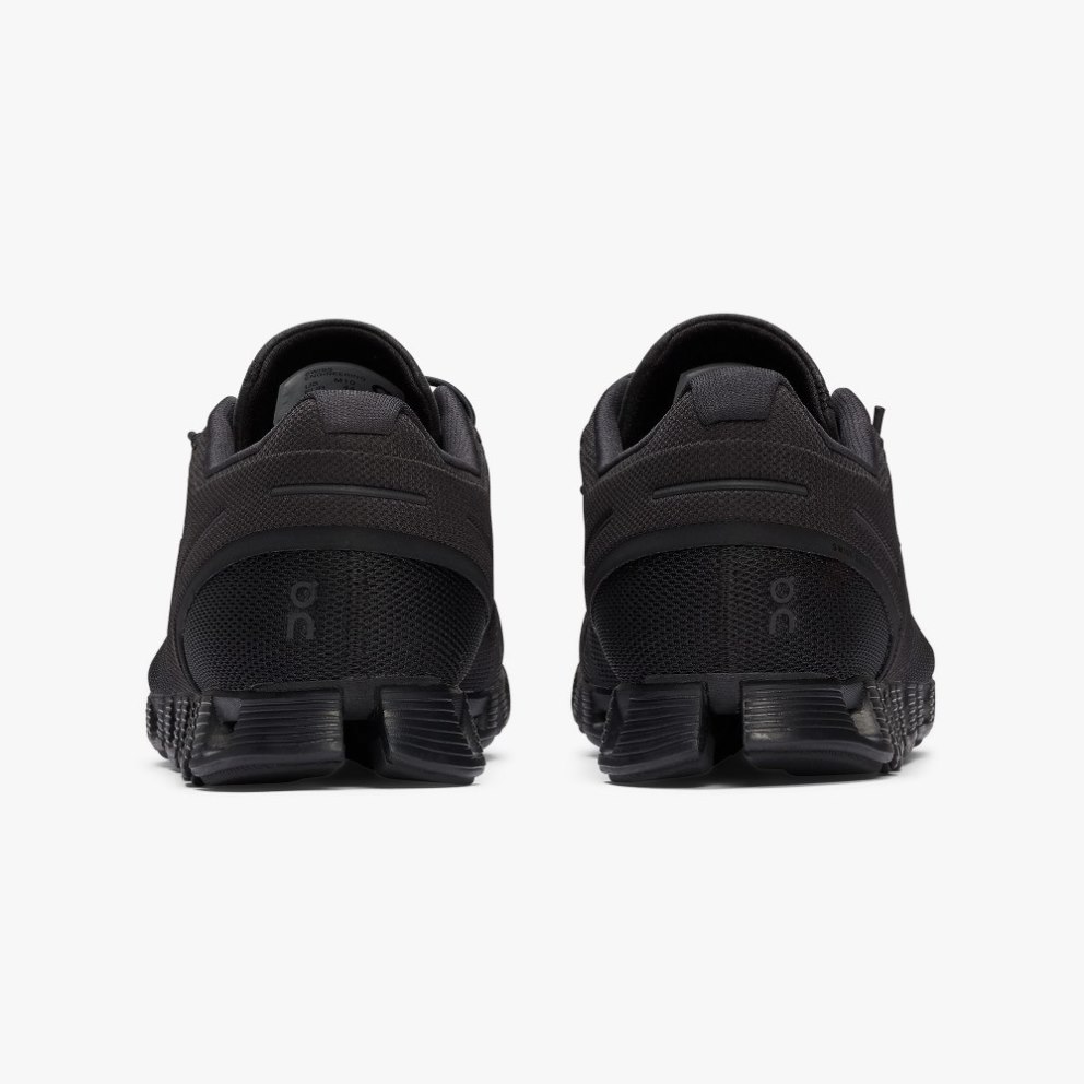 On Cloud Men's Trainers Black | UK-28A5M