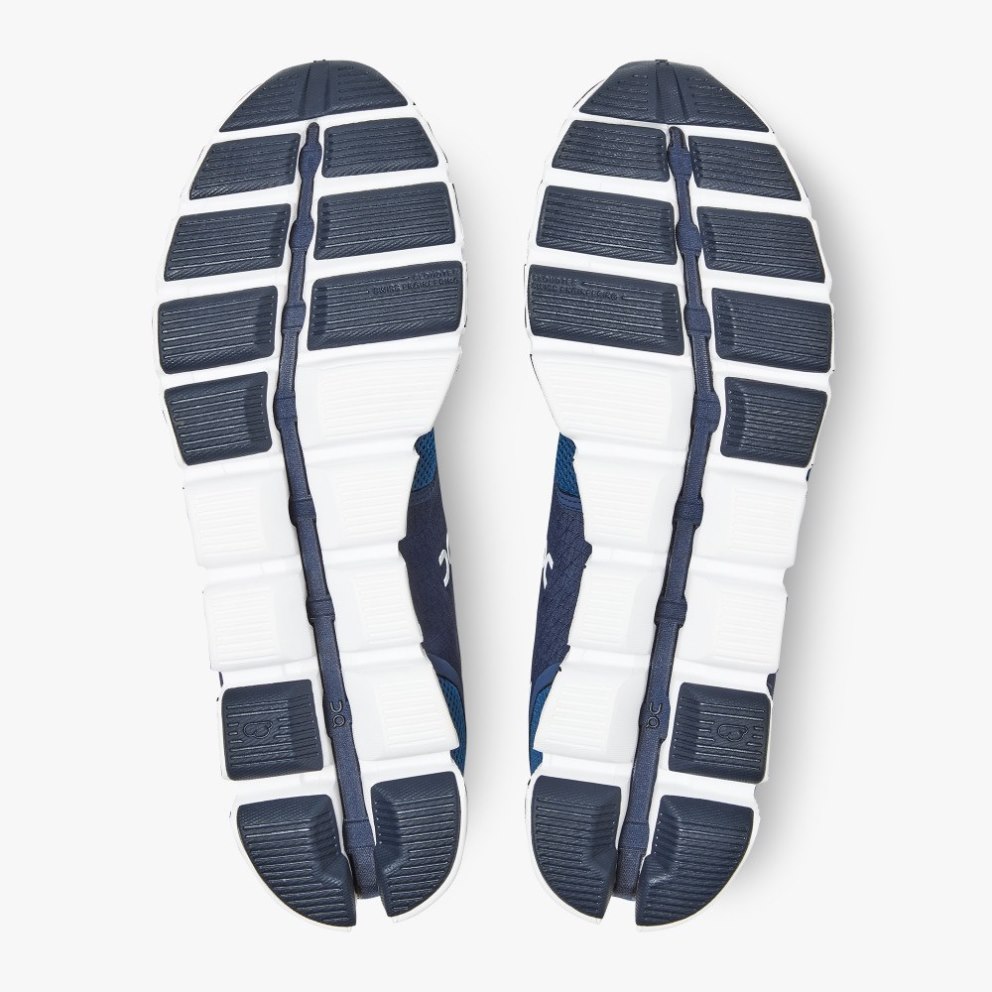 On Cloud Men's Trainers Blue | UK-A76J1