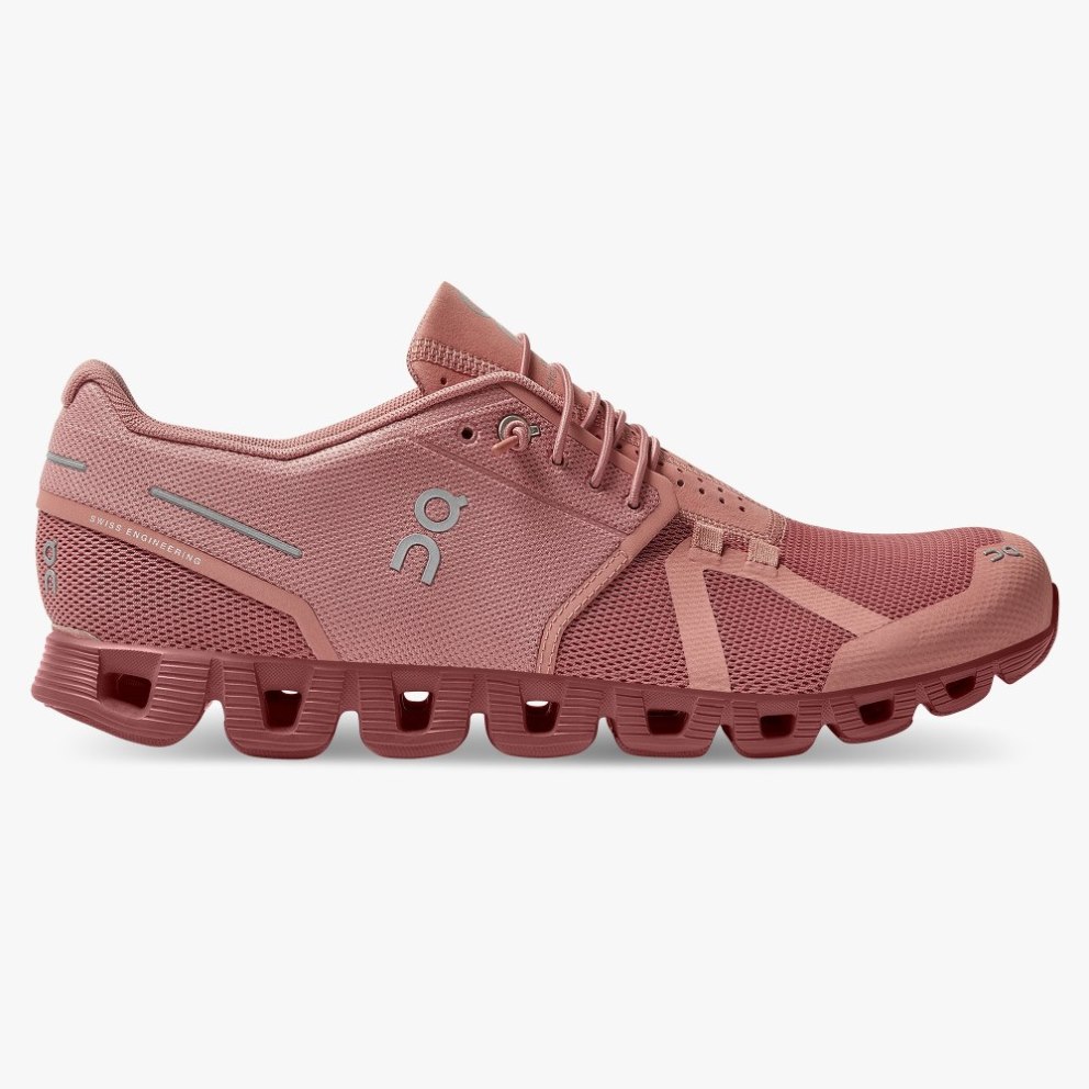 On Cloud Monochrome Men\'s Trainers Rose | UK-O2681