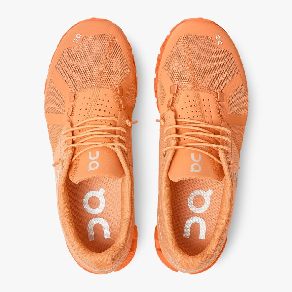 On Cloud Monochrome Women's Trainers Orange | UK-6O712