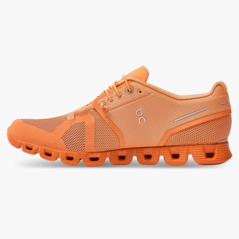On Cloud Monochrome Women's Trainers Orange | UK-6O712