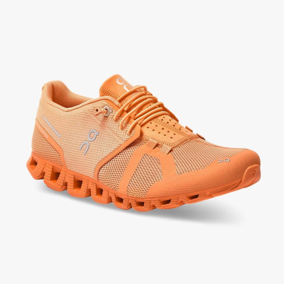 On Cloud Monochrome Women's Trainers Orange | UK-6O712