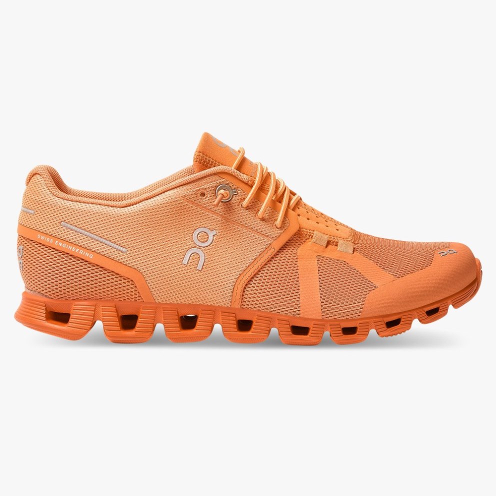 On Cloud Monochrome Women\'s Trainers Orange | UK-6O712