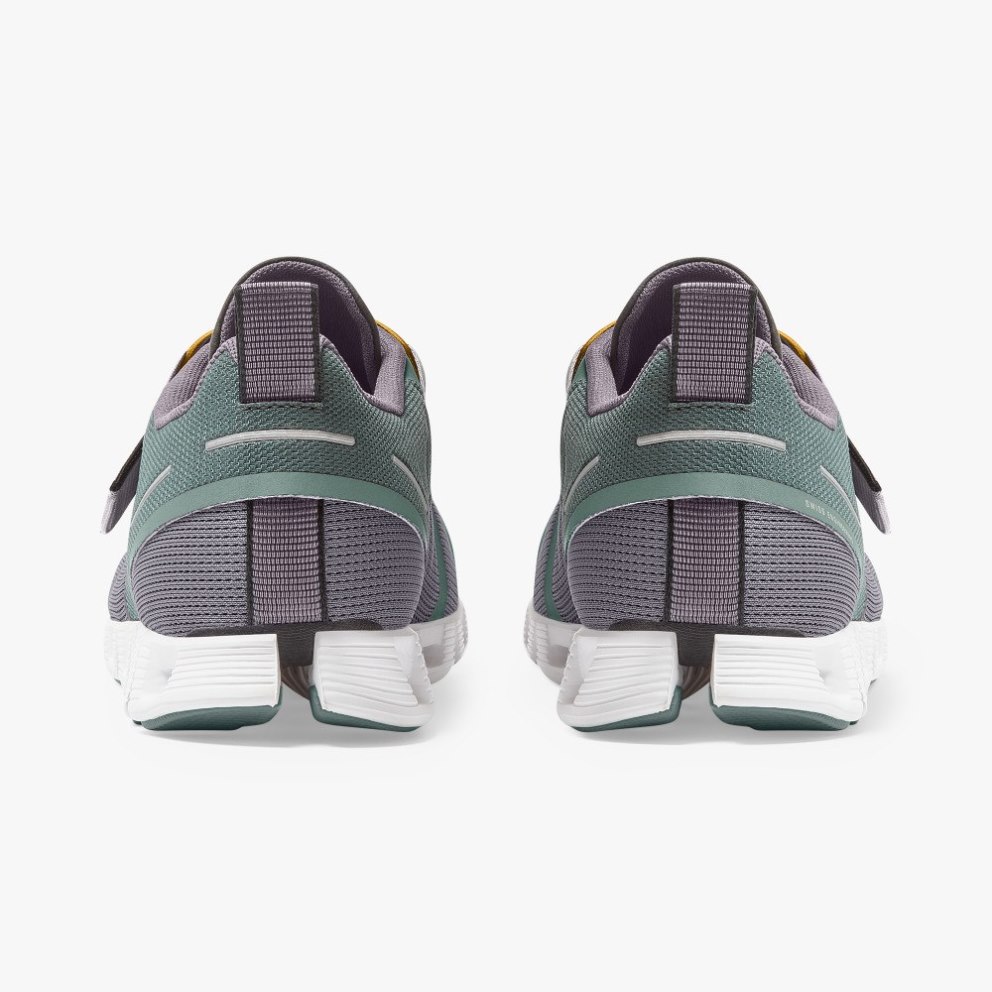 On Cloud Nexus Men's Trainers Grey / Green | UK-812J6