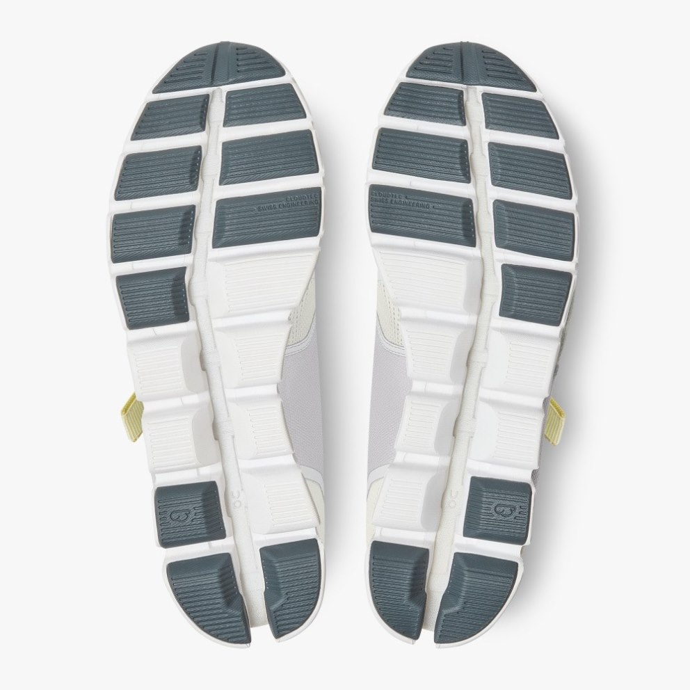 On Cloud Nexus Men's Trainers Light Grey / Lemon | UK-5JAO8