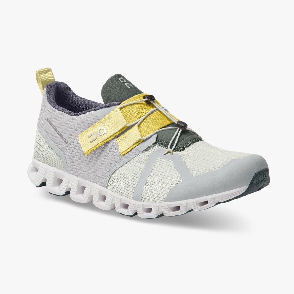 On Cloud Nexus Men's Trainers Light Grey / Lemon | UK-5JAO8