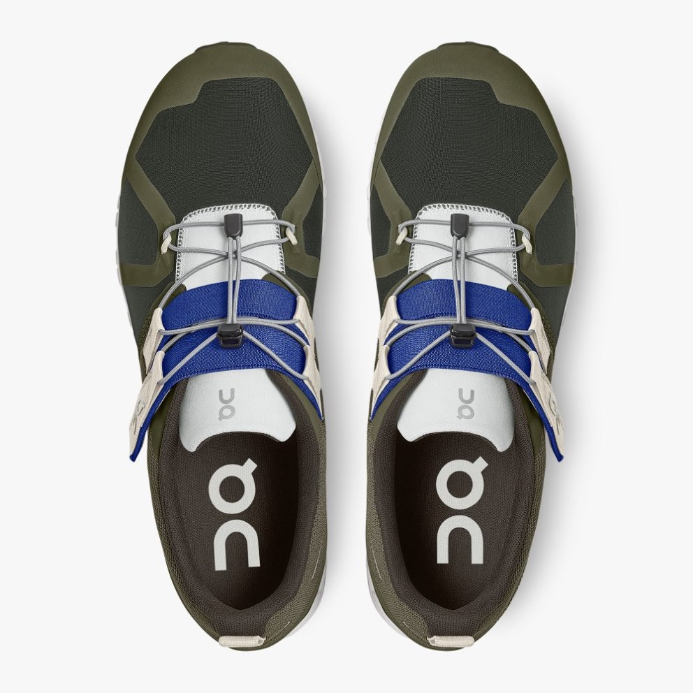 On Cloud Nexus Men's Trainers Olive | UK-25JO1