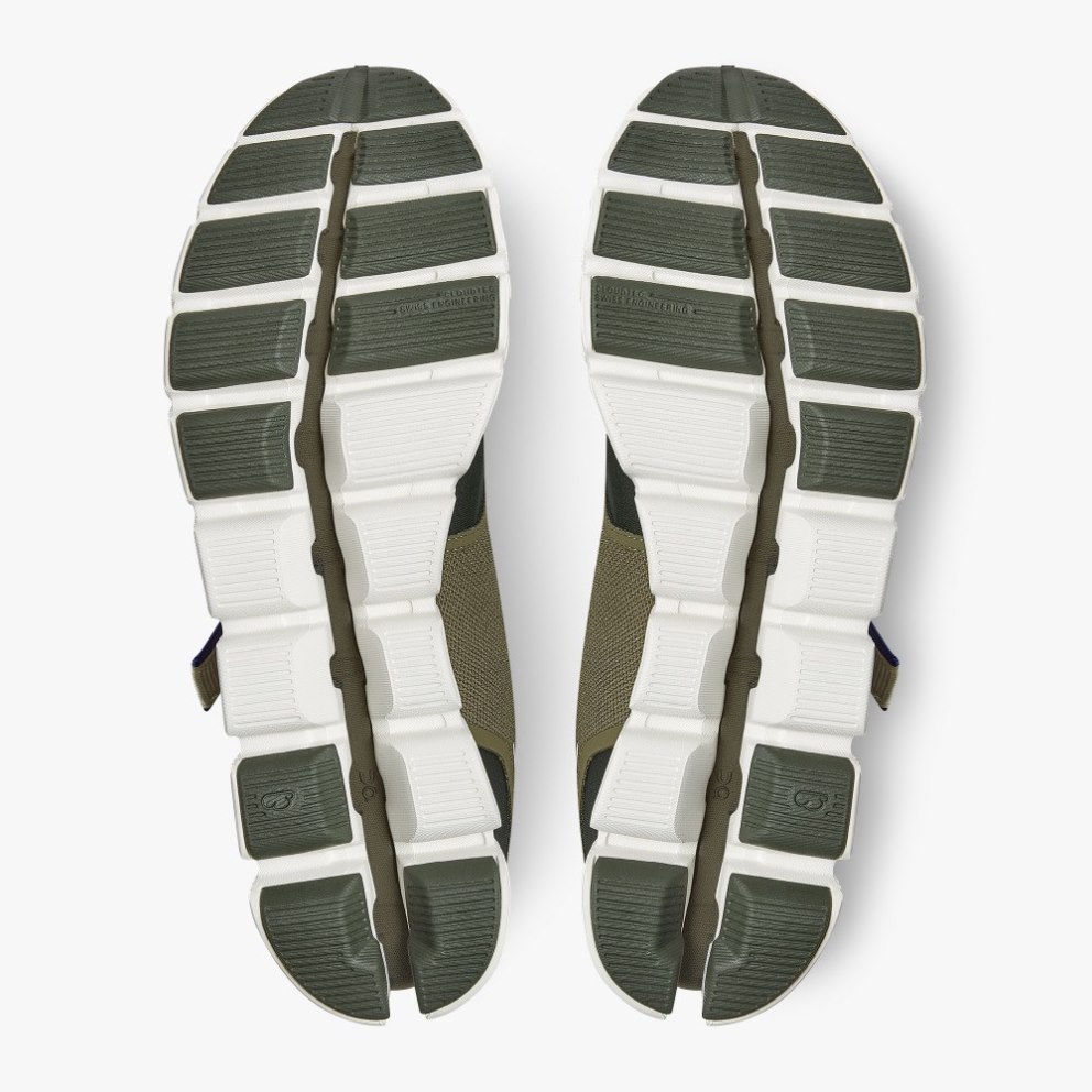 On Cloud Nexus Men's Trainers Olive | UK-25JO1
