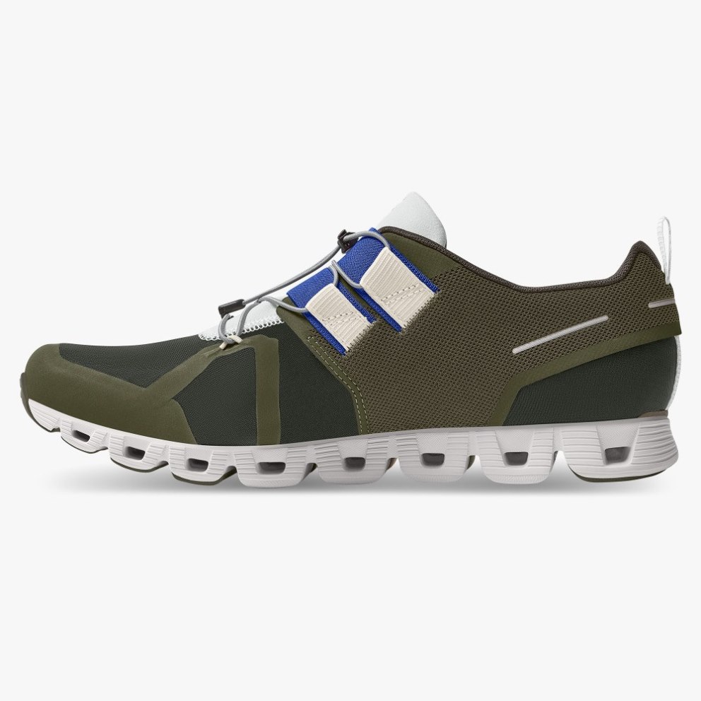 On Cloud Nexus Men's Trainers Olive | UK-25JO1