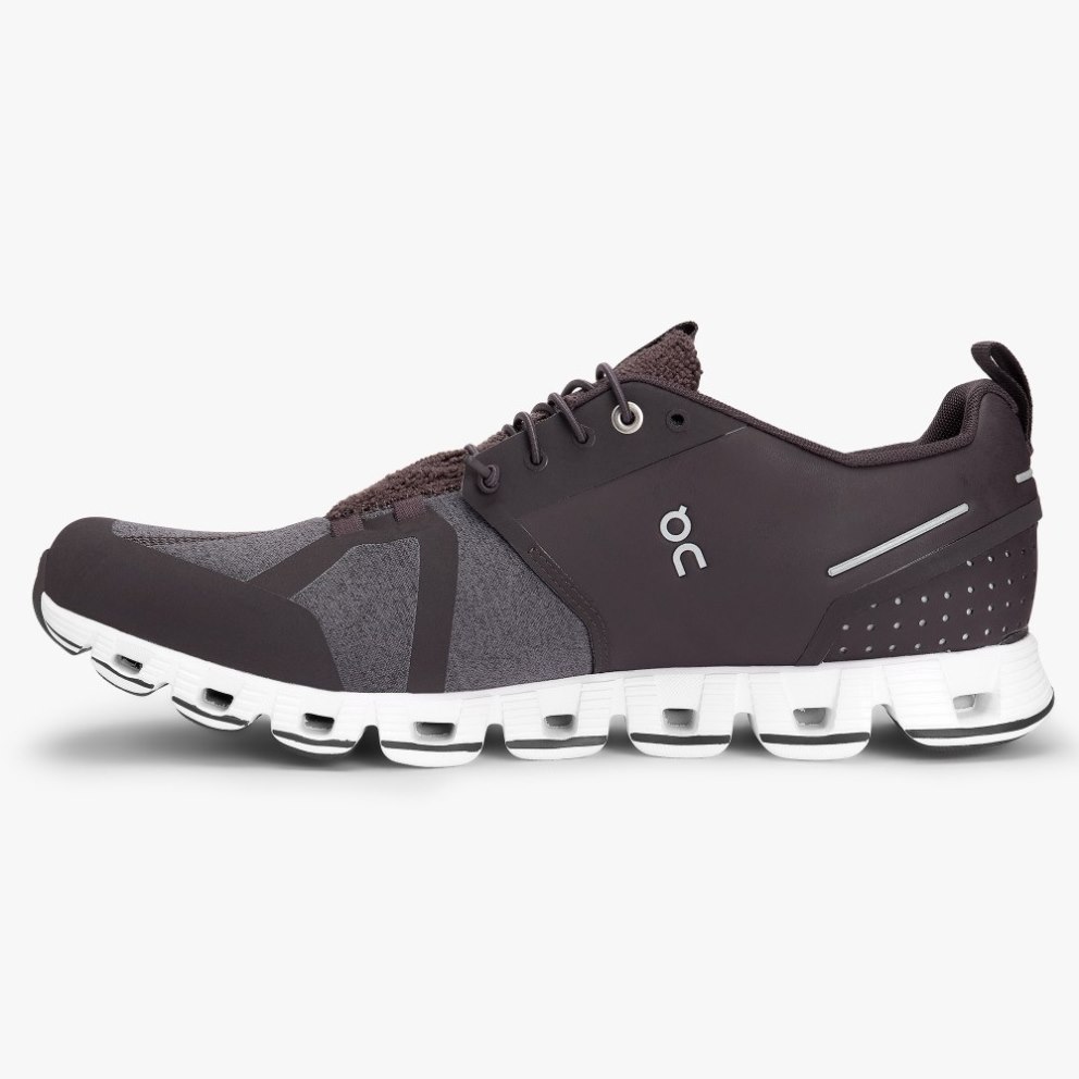 On Cloud Terry Men's Trainers Chocolate | UK-A15J6